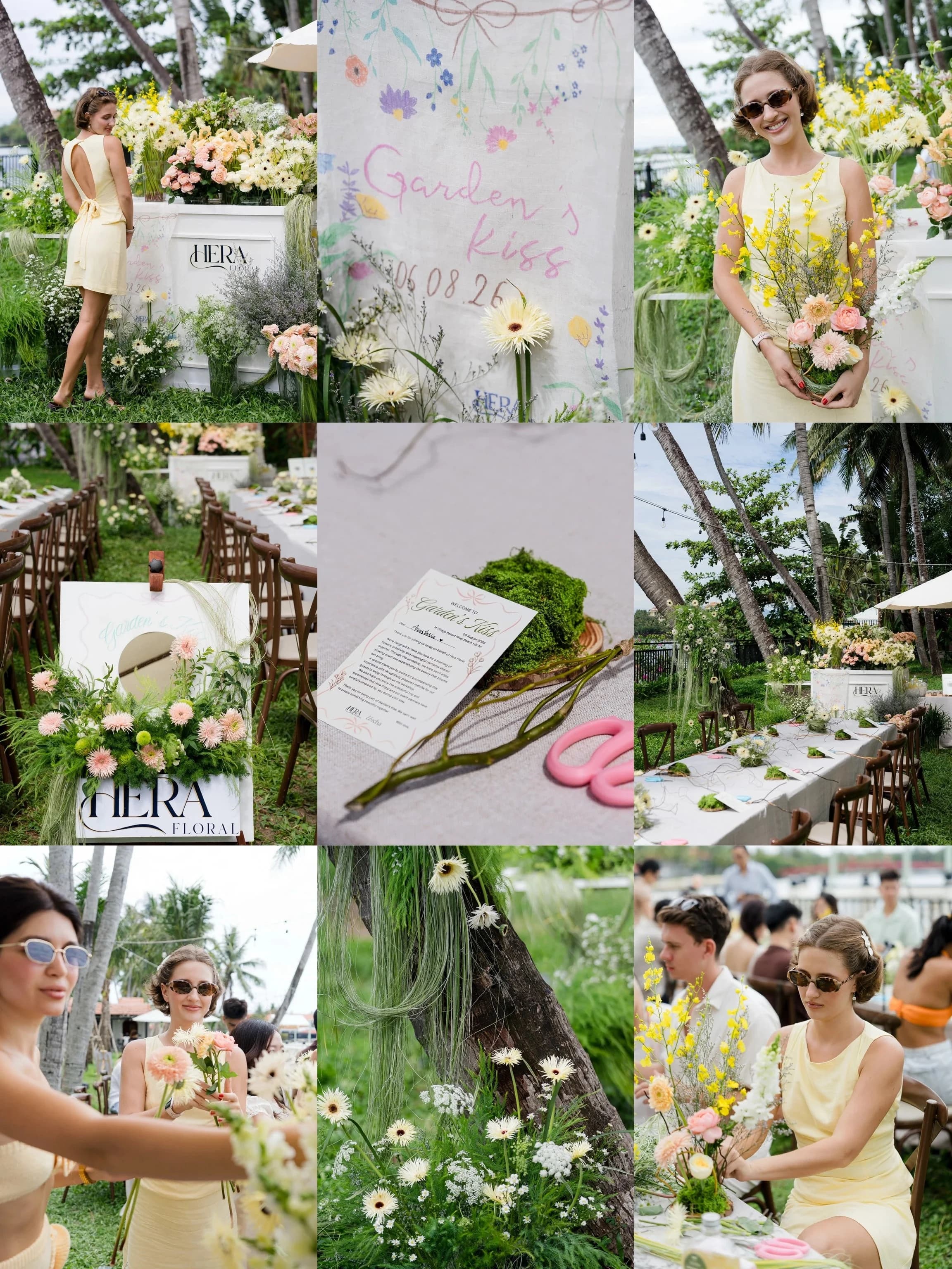 Hera Floral garden event